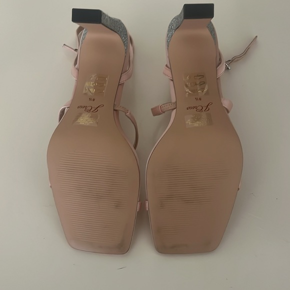 J Crew Ava Satin Evening Sandal Sz 8.5 - Picture 3 of 4